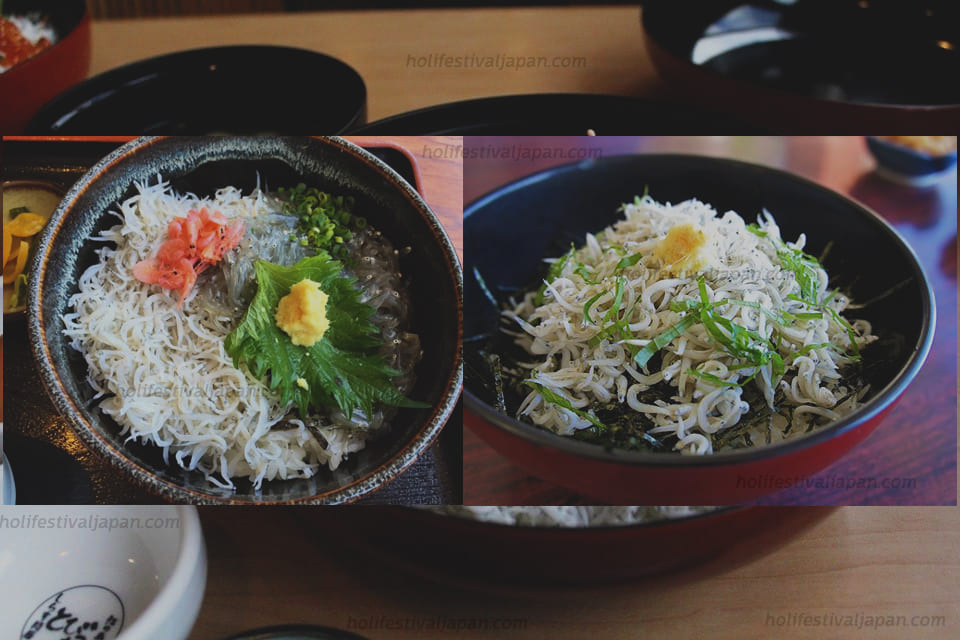 ชิราสุด้ง - ชิราสุด้ง เมนูอาหารขึ้นชื่อสำหรับจังหวัดคานากาว่า ของประเทศญี่ปุ่น