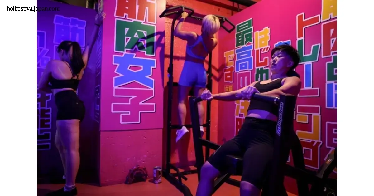 สาวกล้ามยุคใหม่ในญี่ปุ่น
